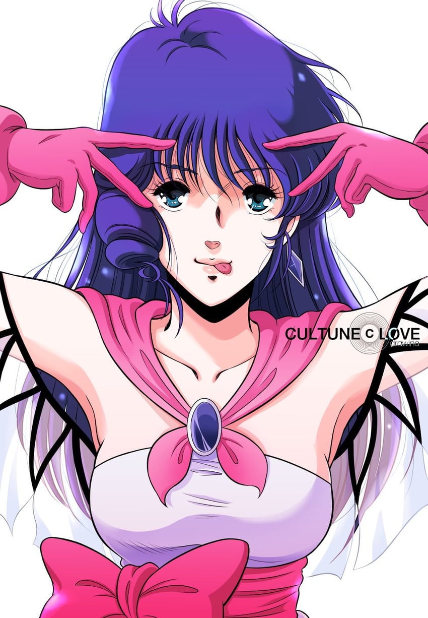 hoshino ai and lynn minmay (macross and 2 more) drawn by waeba_yuusee