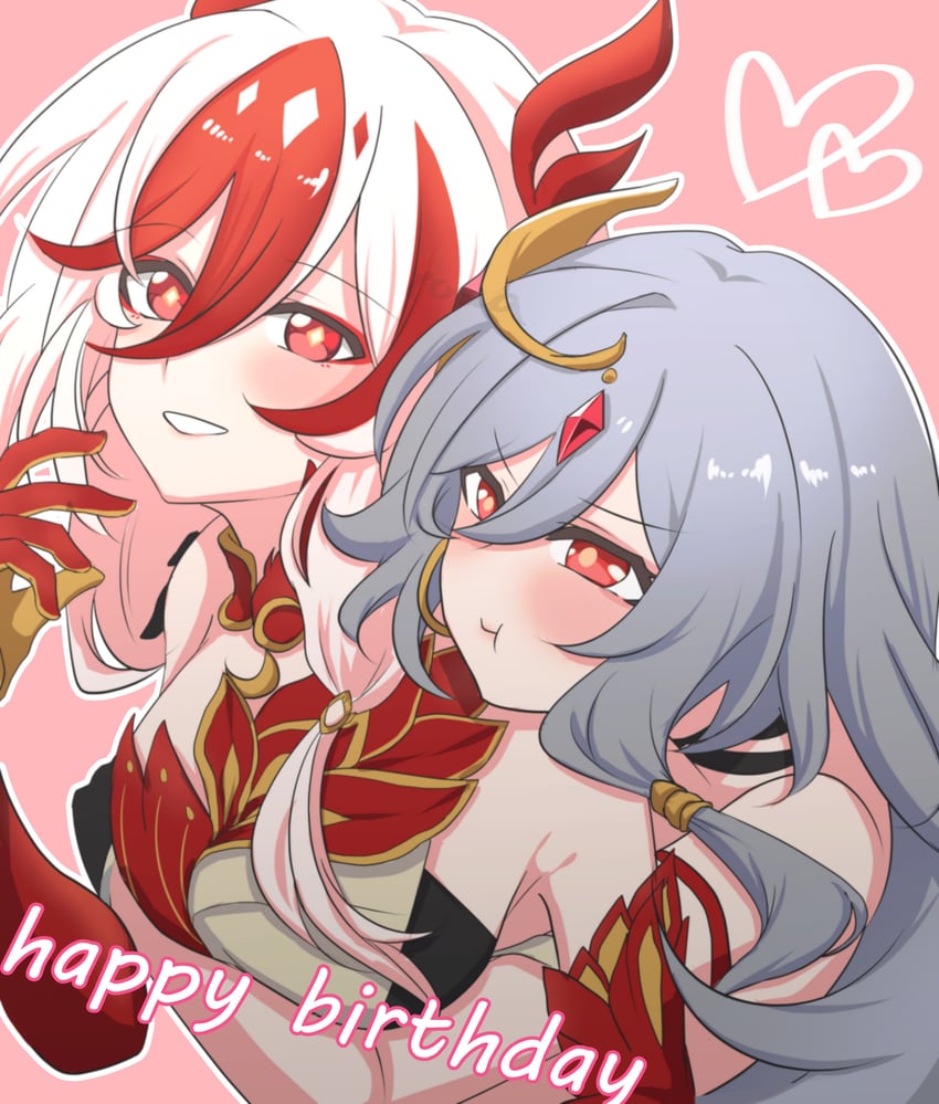 fu hua and herrscher of sentience (honkai and 1 more) drawn by satoyukitowa