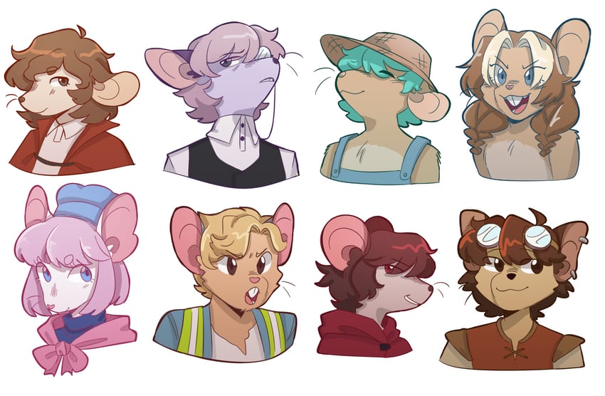 solidaritygaming, smajor1995, ldshadowlady, snifferish, bekyamon, and 3 more (minecraft youtube and 1 more) drawn by lavalender