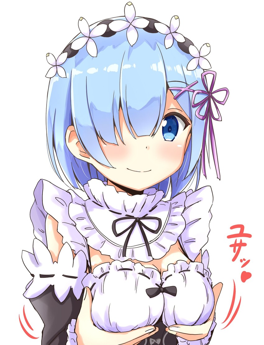 rem (re:zero kara hajimeru isekai seikatsu) drawn by aikawa_ryou