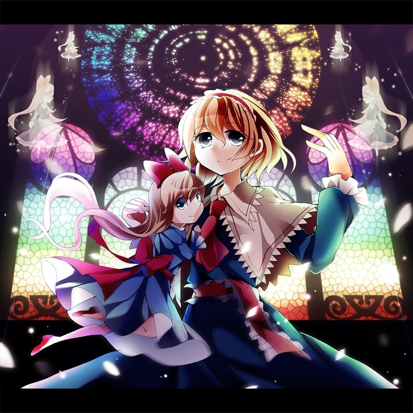 alice margatroid and shanghai doll (touhou) drawn by kaede_(mmkeyy)