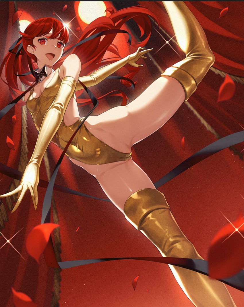 yoshizawa kasumi (persona and 2 more) drawn by cluseller