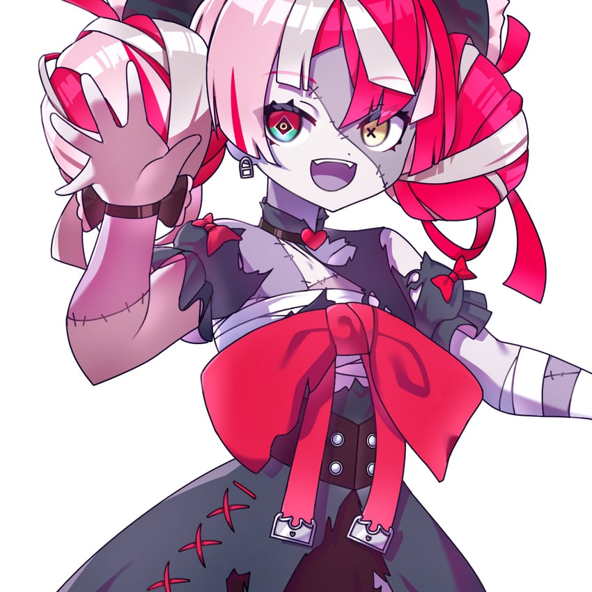 kureiji ollie (hololive and 1 more) drawn by cross_(vgne4542)