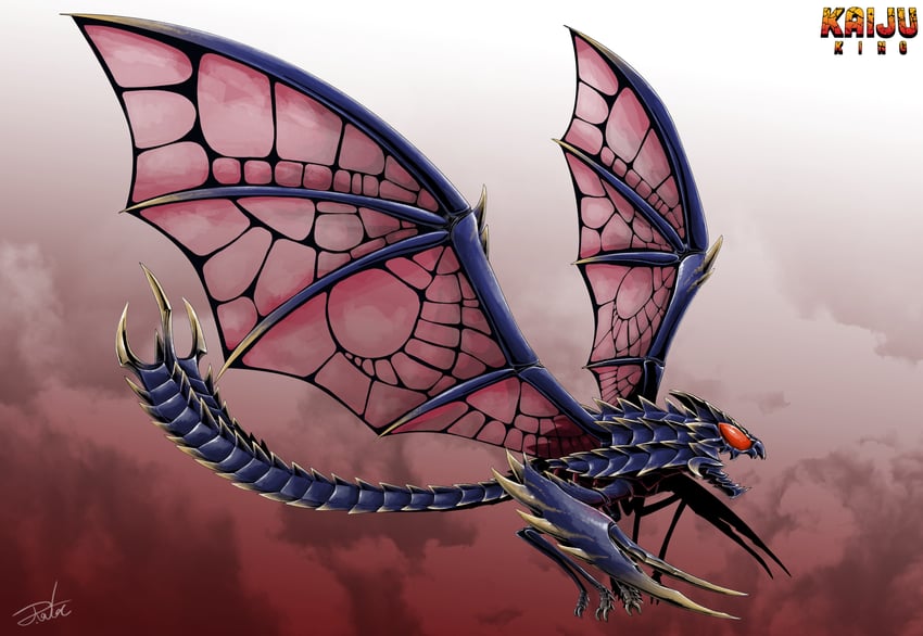 megaguirus (godzilla) drawn by gugenheim98