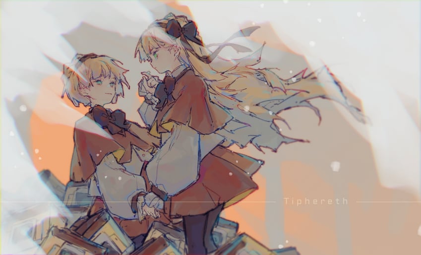 tiphereth a and tiphereth b (project moon and 1 more) drawn by chairan