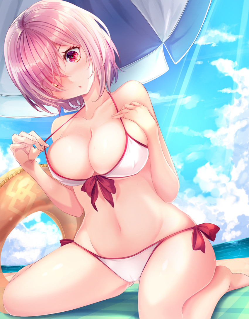 mash kyrielight (fate and 1 more) drawn by haruka_natsuki