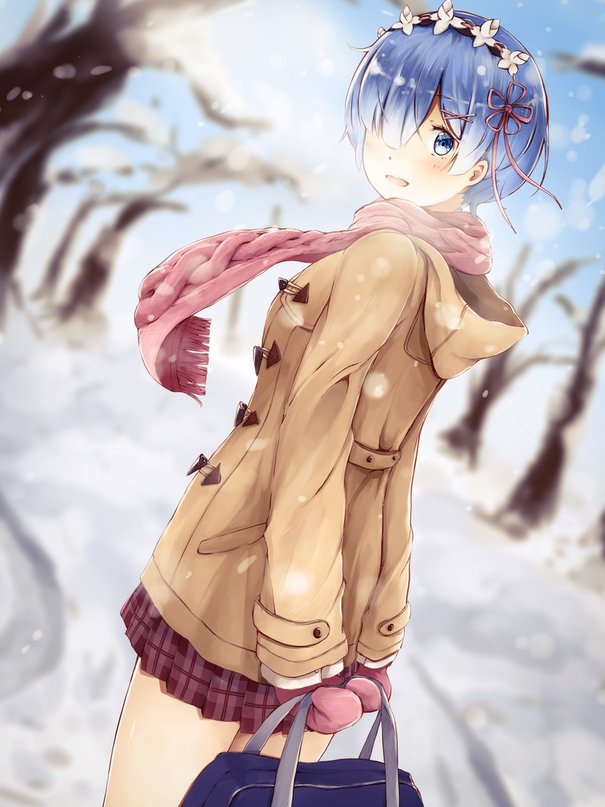rem (re:zero kara hajimeru isekai seikatsu) drawn by hasui