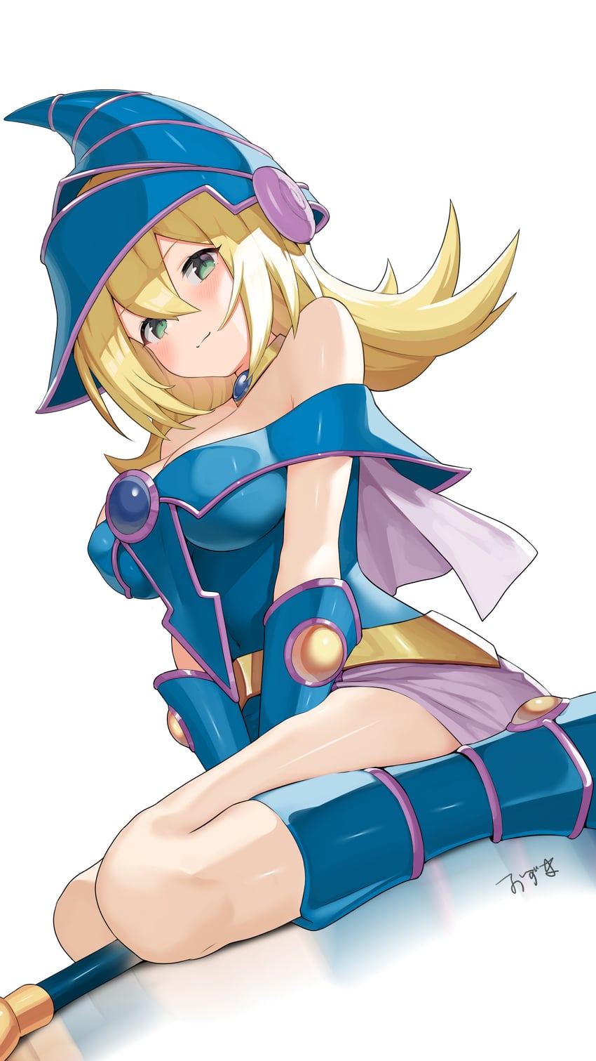 dark magician girl (yu-gi-oh!) drawn by oz_ma33