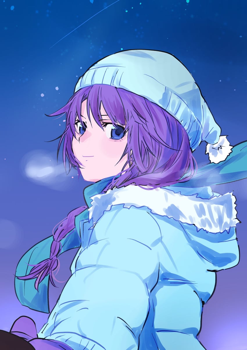 senjougahara hitagi (monogatari and 1 more) drawn by usa003uni