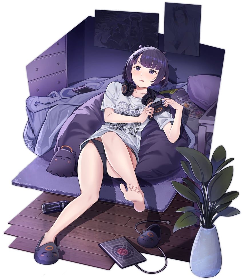 ninomae ina'nis, takodachi, and ao-chan (hololive and 1 more) drawn by nuebunny