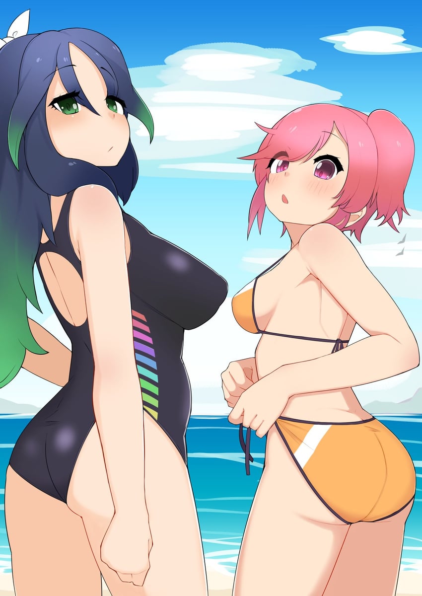 nana and kako (kemono friends) drawn by illu_(illu_stratos)