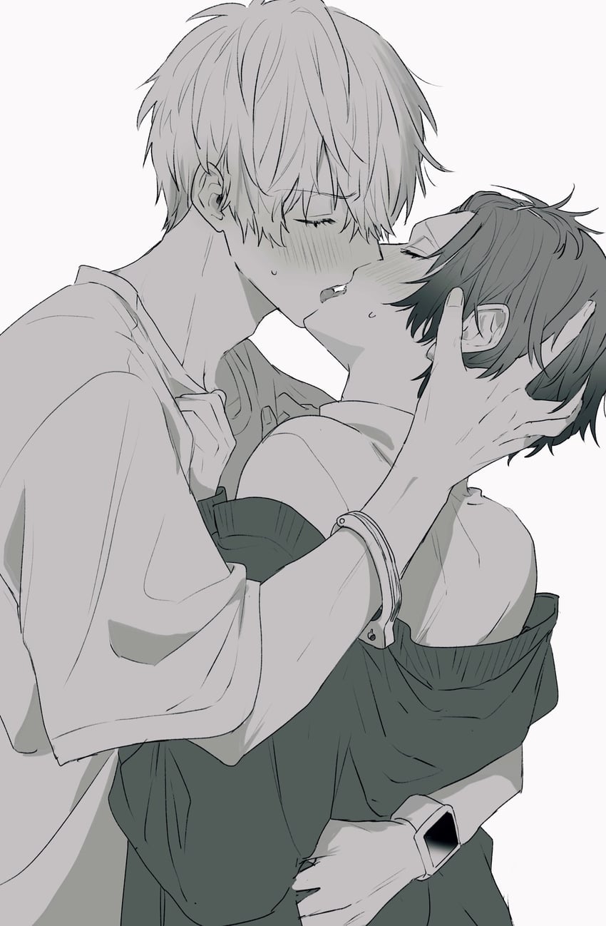 sonny brisko and alban knox (nijisanji and 1 more) drawn by roro_(roro32b)