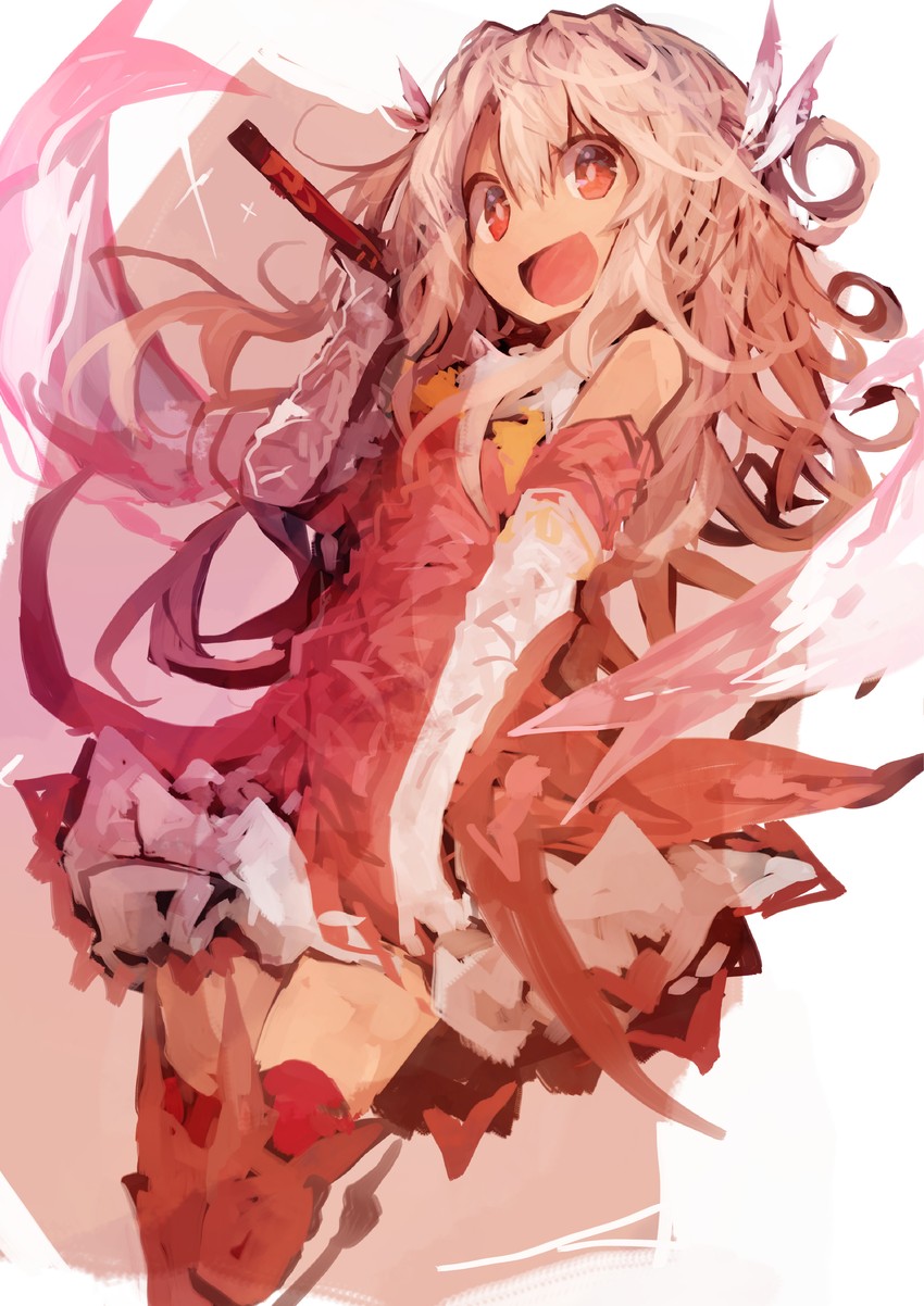 illyasviel von einzbern and prisma illya (fate and 1 more) drawn by kaamin_(mariarose753)