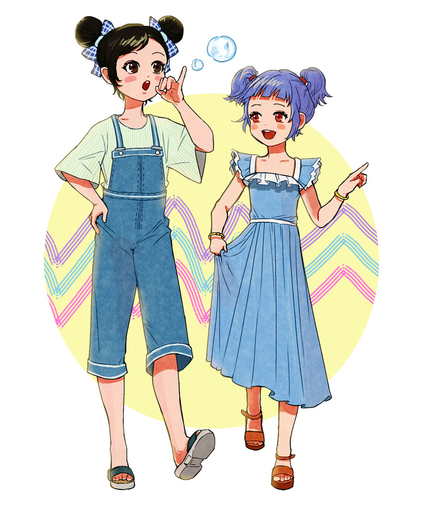 marlene and charlotte (cyphers) drawn by n-i-s-s-i