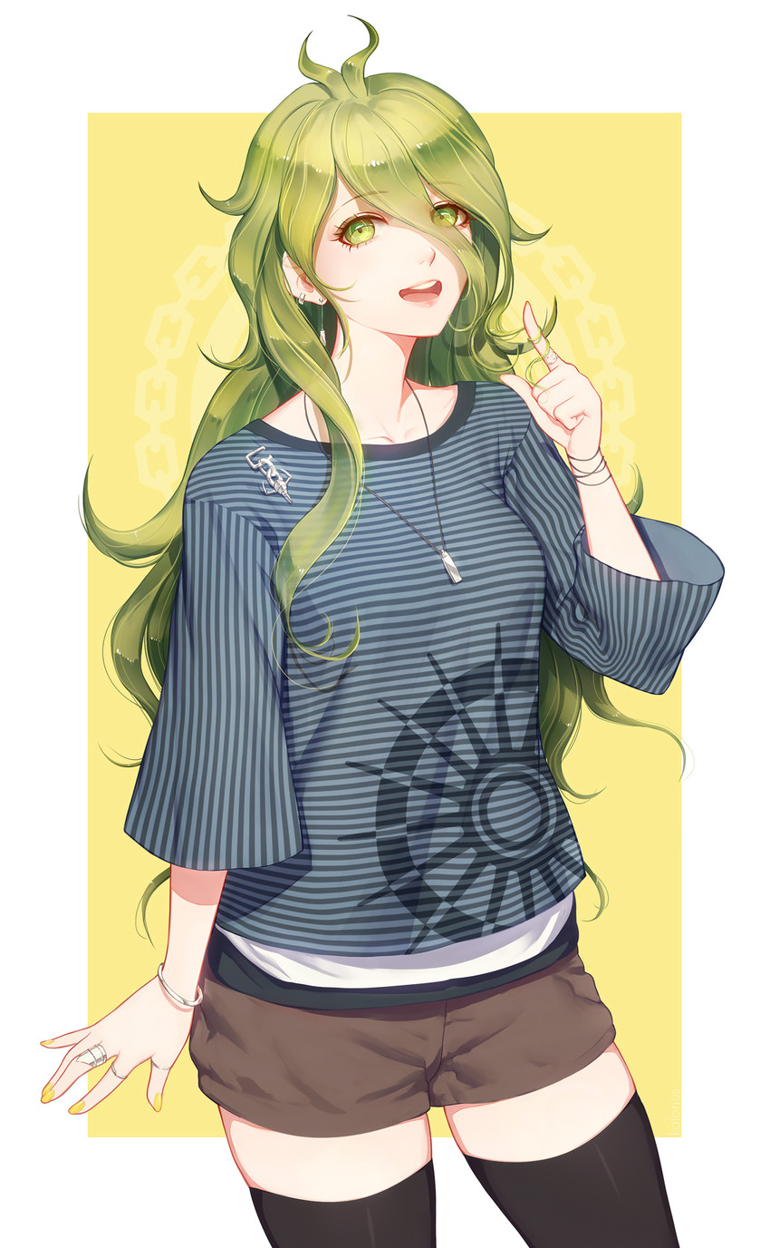amami rantaro (danganronpa and 1 more) drawn by katorius