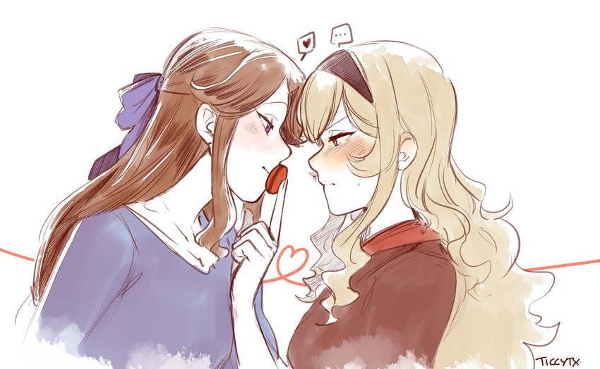 saijou claudine and tendou maya (shoujo kageki revue starlight) drawn by ticcy