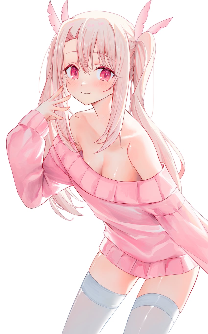 illyasviel von einzbern (fate and 1 more) drawn by kaze_22