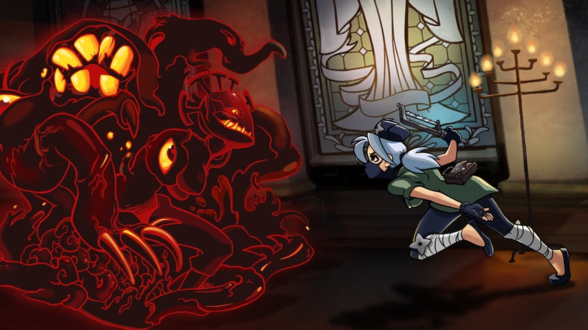 hatake kakashi, valentine, double, and father (skullgirls) drawn by robynahaley