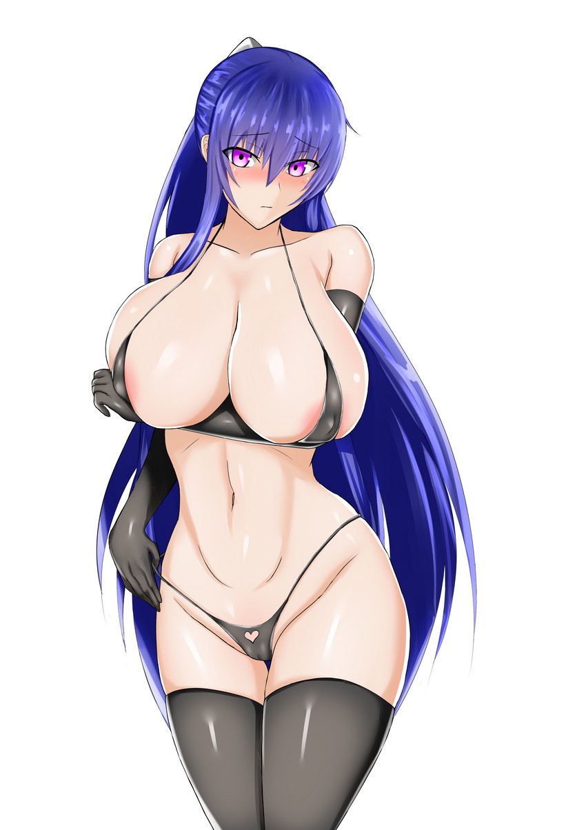 akiyama rinko (taimanin and 1 more) drawn by rekka_(alo4610)