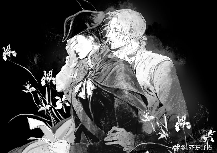 edward kenway and haytham kenway (assassin's creed and 2 more) drawn by qi_dongye_yu