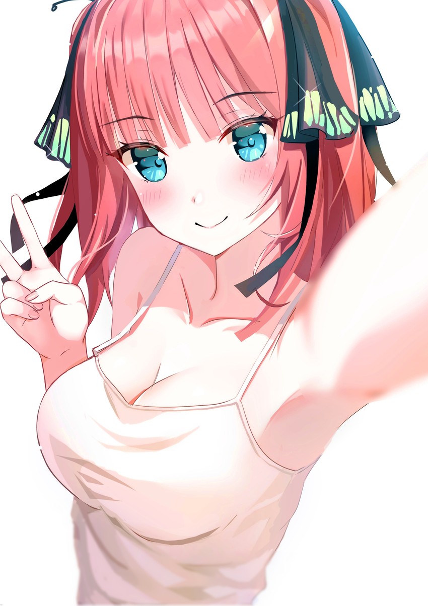 nakano nino (go-toubun no hanayome) drawn by rei_(ilust9999)