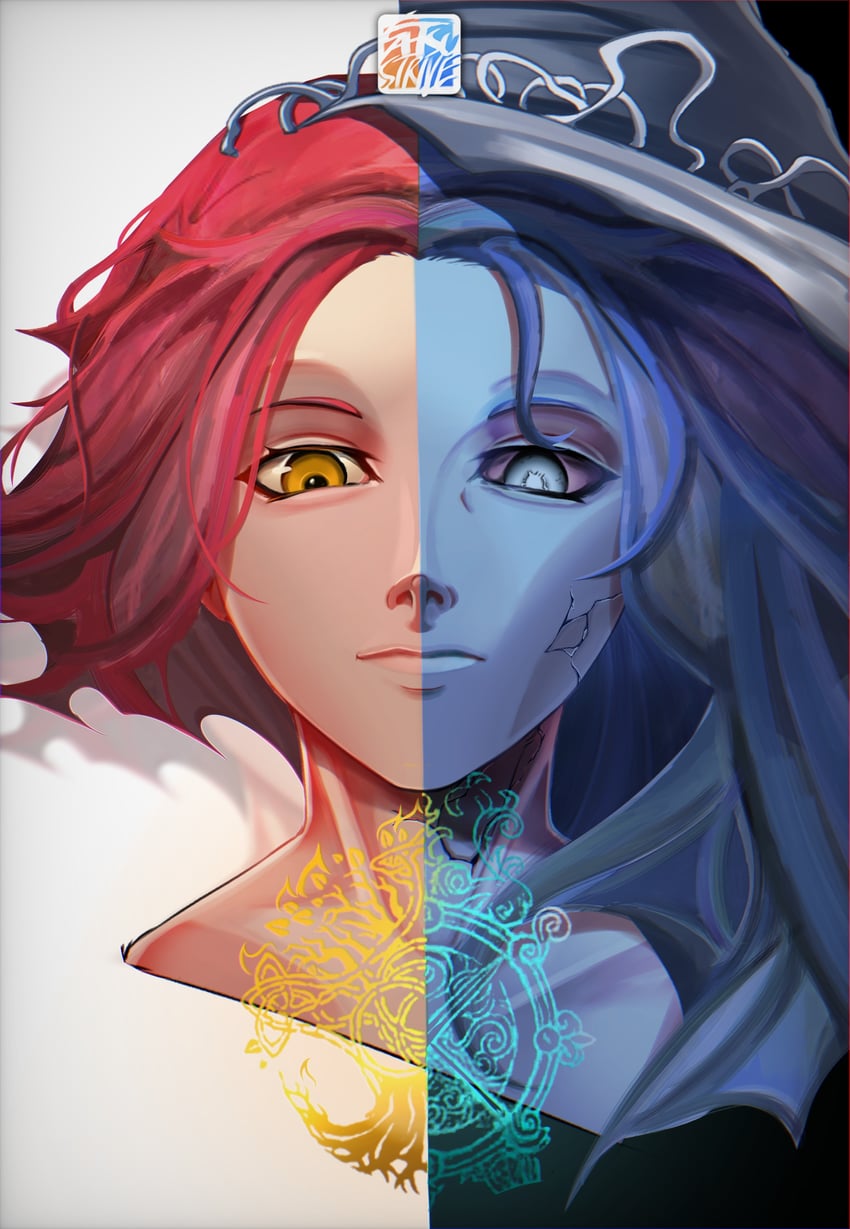ranni the witch and melina (elden ring) drawn by satsu-strive