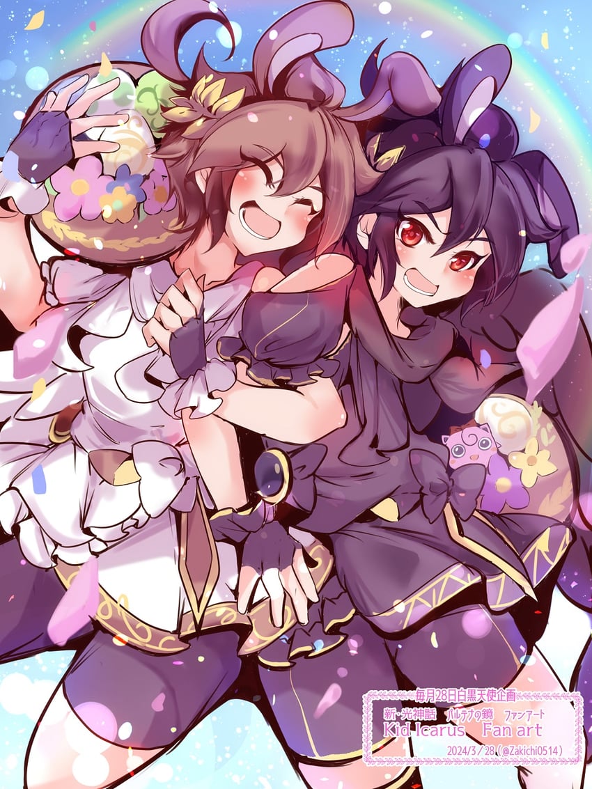 jigglypuff, pit, and dark pit (pokemon and 3 more) drawn by zakichi0514