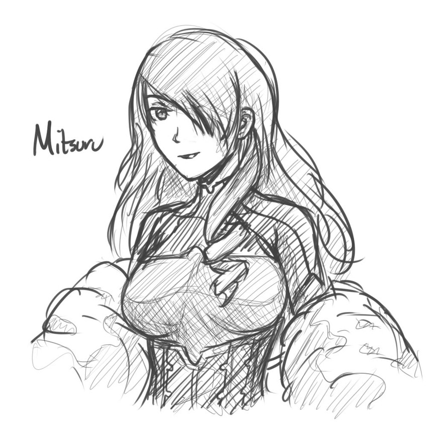 kirijou mitsuru (persona and 2 more) drawn by acotan
