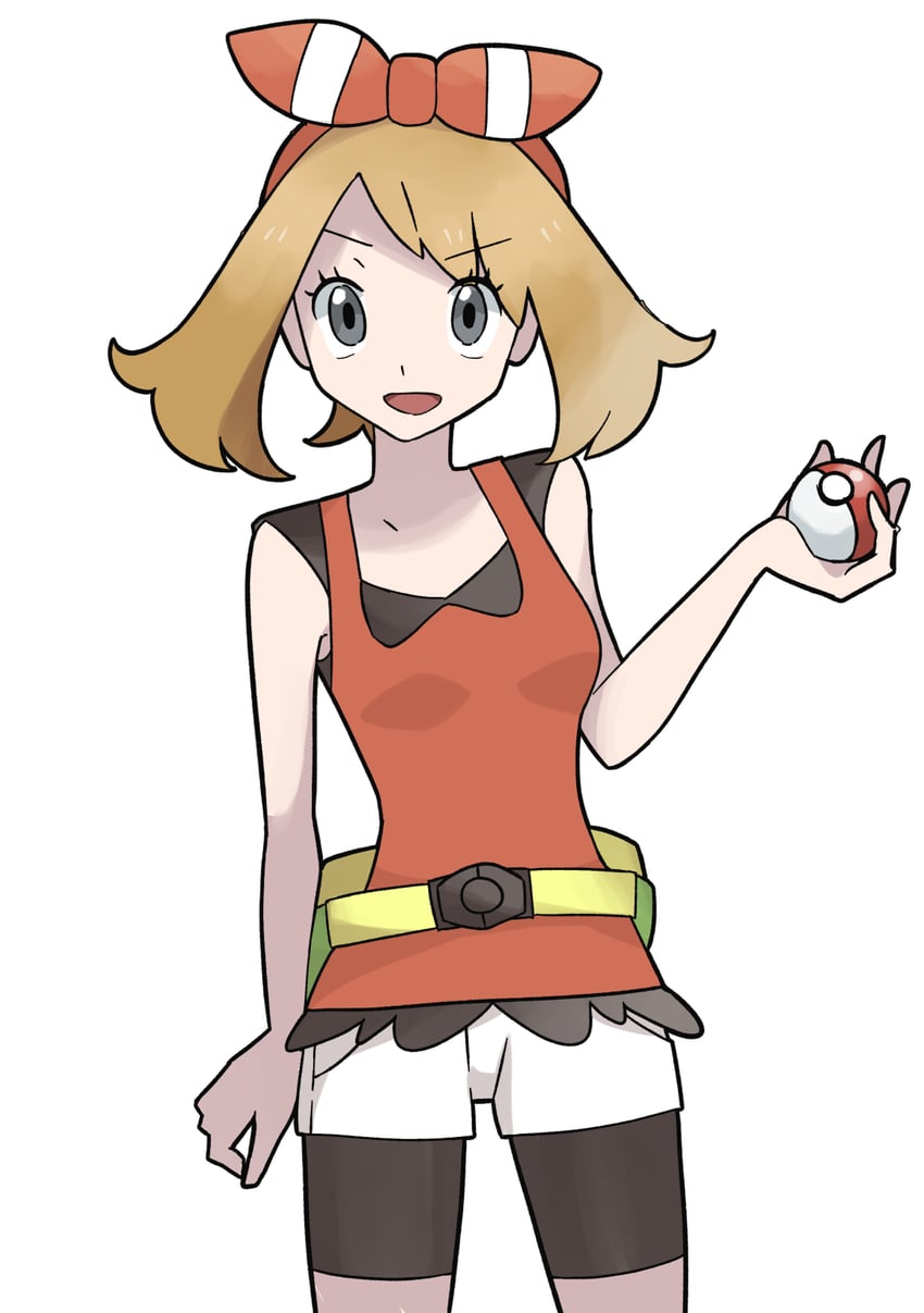 may (pokemon and 1 more) drawn by magu_oka