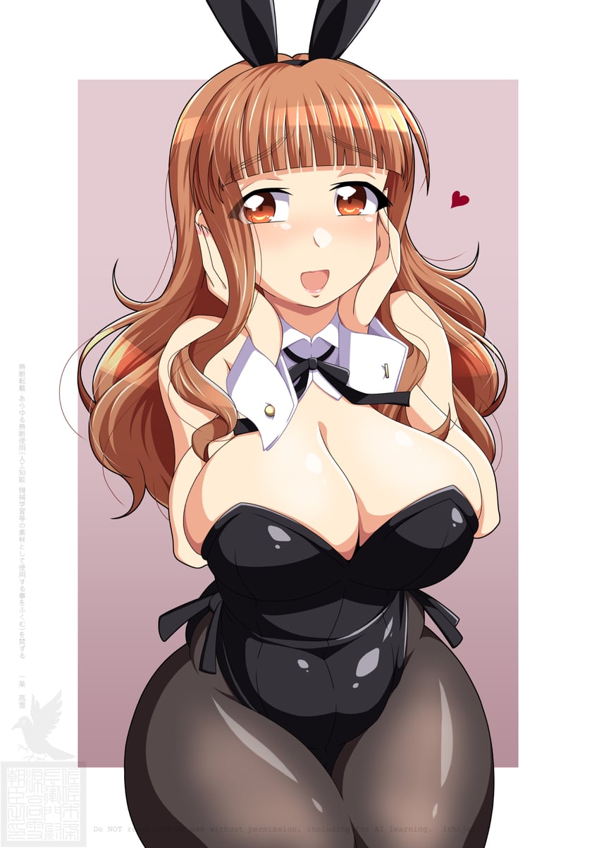 takebe saori (girls und panzer) drawn by ichijou_takakiyo