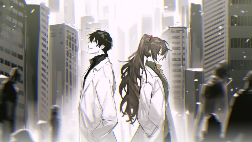 carmen and ayin (project moon and 1 more) drawn by remsrar