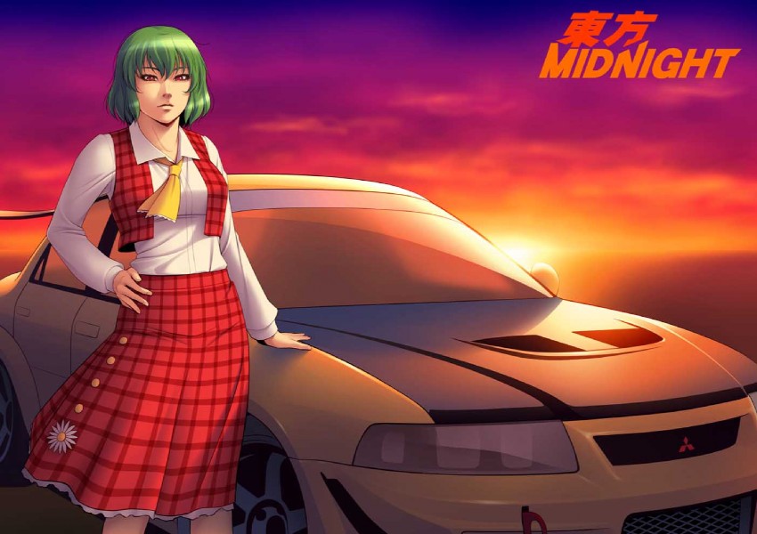kazami yuuka (touhou and 1 more) drawn by tripleeight