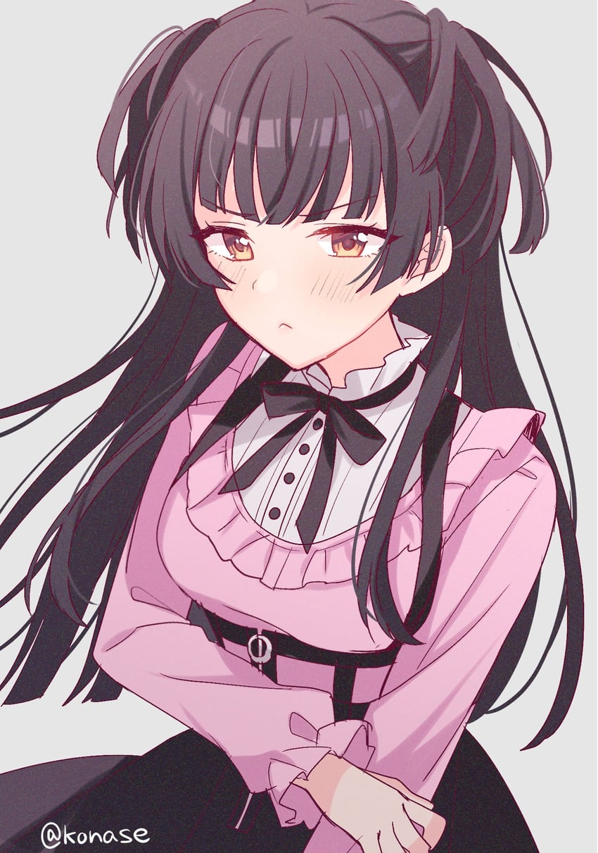 mayuzumi fuyuko (idolmaster and 1 more) drawn by konase_(non_stop!)