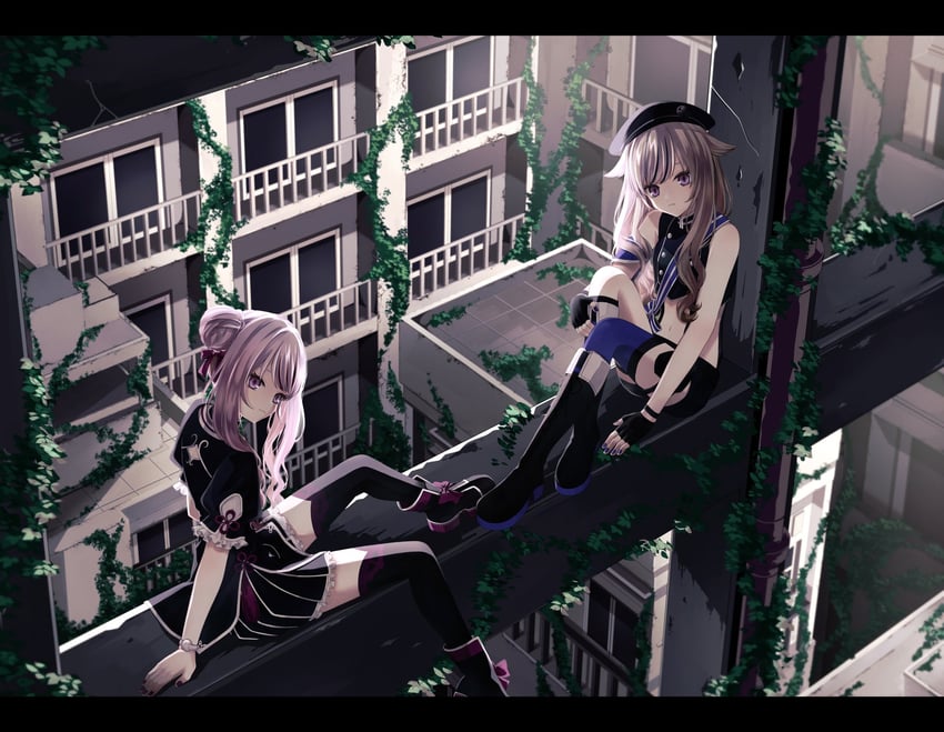tanaka hime and suzuki hina (himehina channel and 1 more) drawn by yanagida_shiina