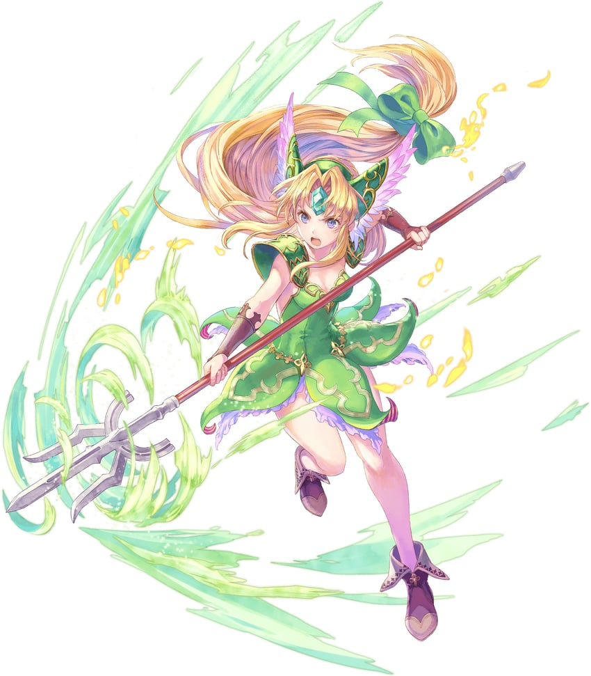riesz and valkyrie (seiken densetsu and 1 more) drawn by haccan
