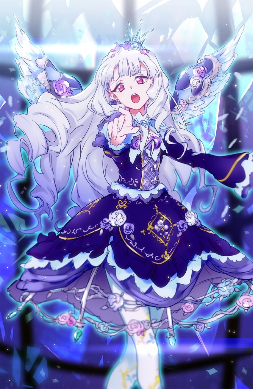 shirogane lily (aikatsu! and 1 more) drawn by shiontaso