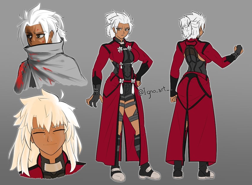 archer (fate and 1 more) drawn by igno_art