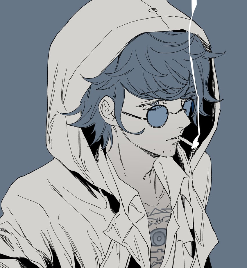 yakou furio (master detective archives: rain code) drawn by xi_hsi