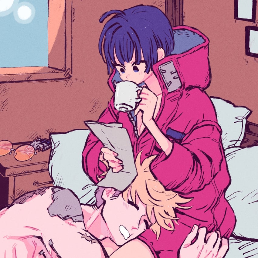 vash the stampede and meryl stryfe (trigun and 1 more) drawn by 31nqou