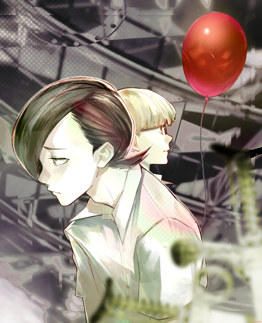 kurohara tokio and higashi azuma (choujin x) drawn by ammenite