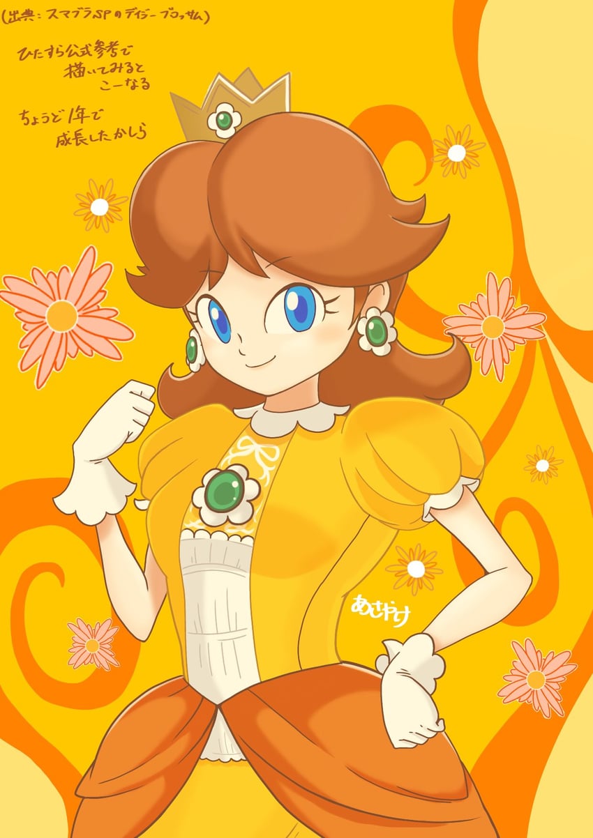 princess daisy (mario and 1 more) drawn by a3_k306021