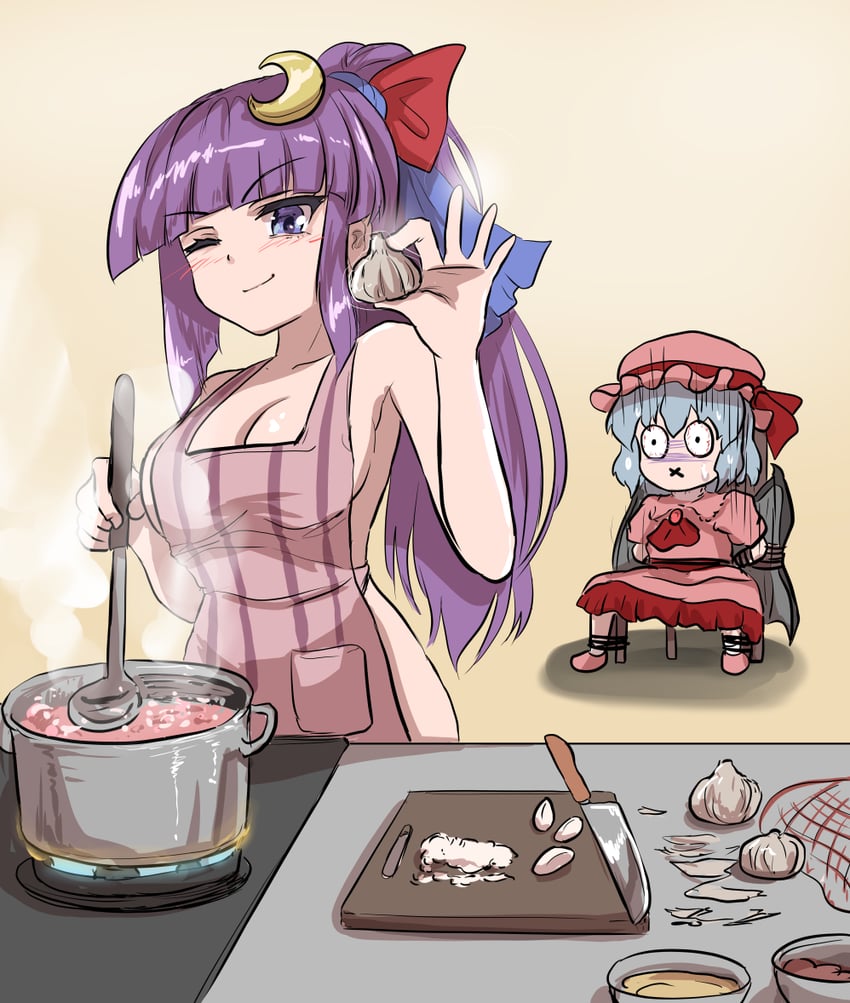 remilia scarlet and patchouli knowledge (touhou) drawn by namiki_(remiter00)