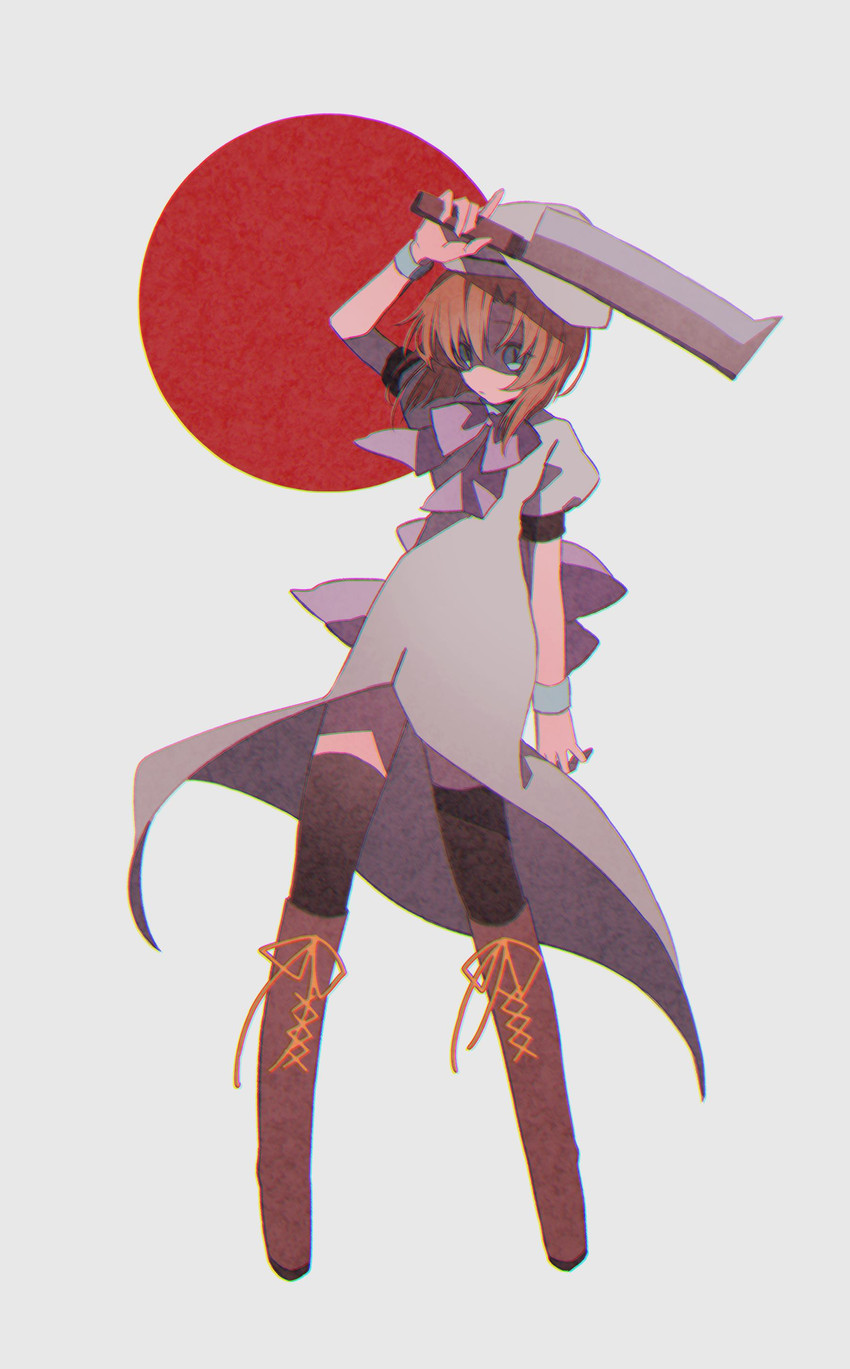 ryuuguu rena (higurashi no naku koro ni) drawn by mura_konbane
