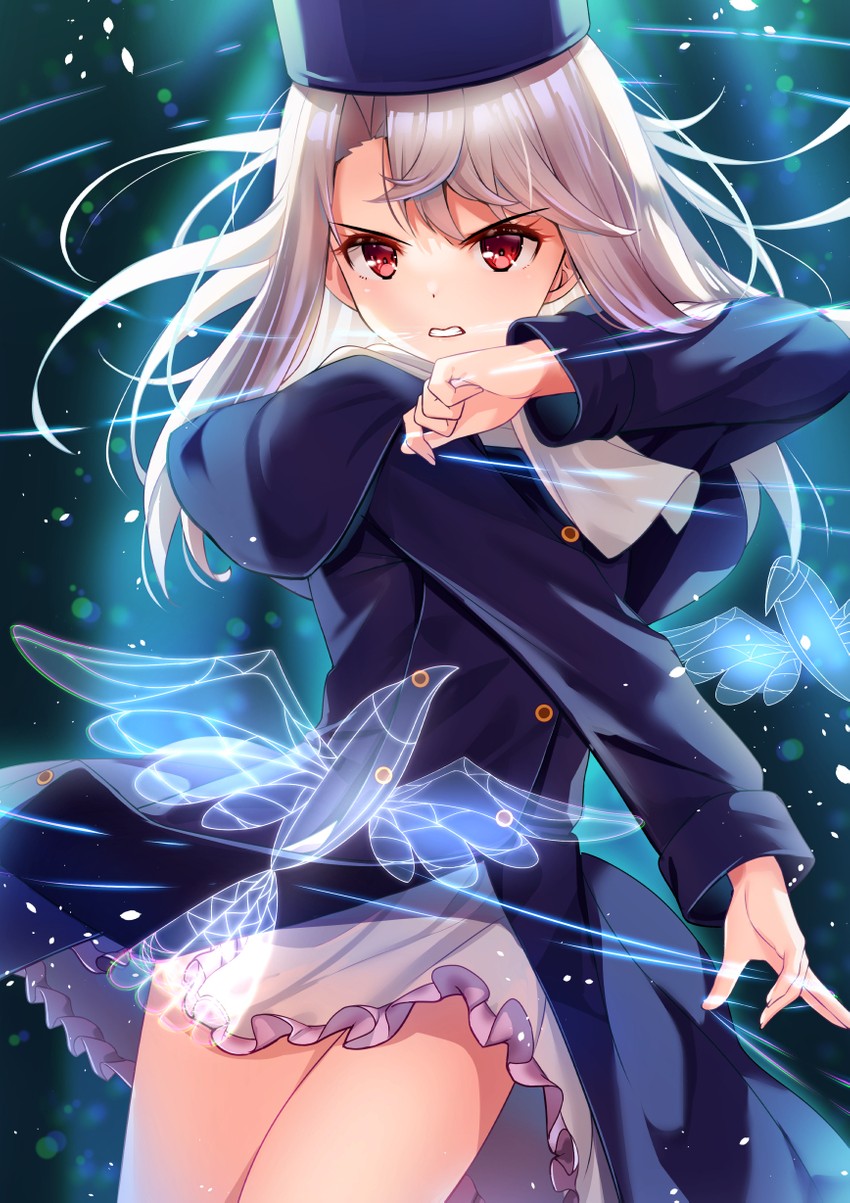 illyasviel von einzbern (fate and 1 more) drawn by yan_(nicknikg)