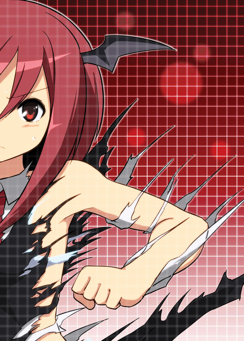 koakuma (touhou) drawn by leon_(mikiri_hassha)