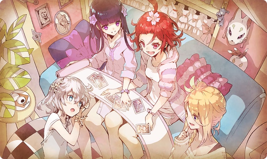sakura, yuri, hiiragi, and kikyou (ta ga tame no alchemist and 1 more)