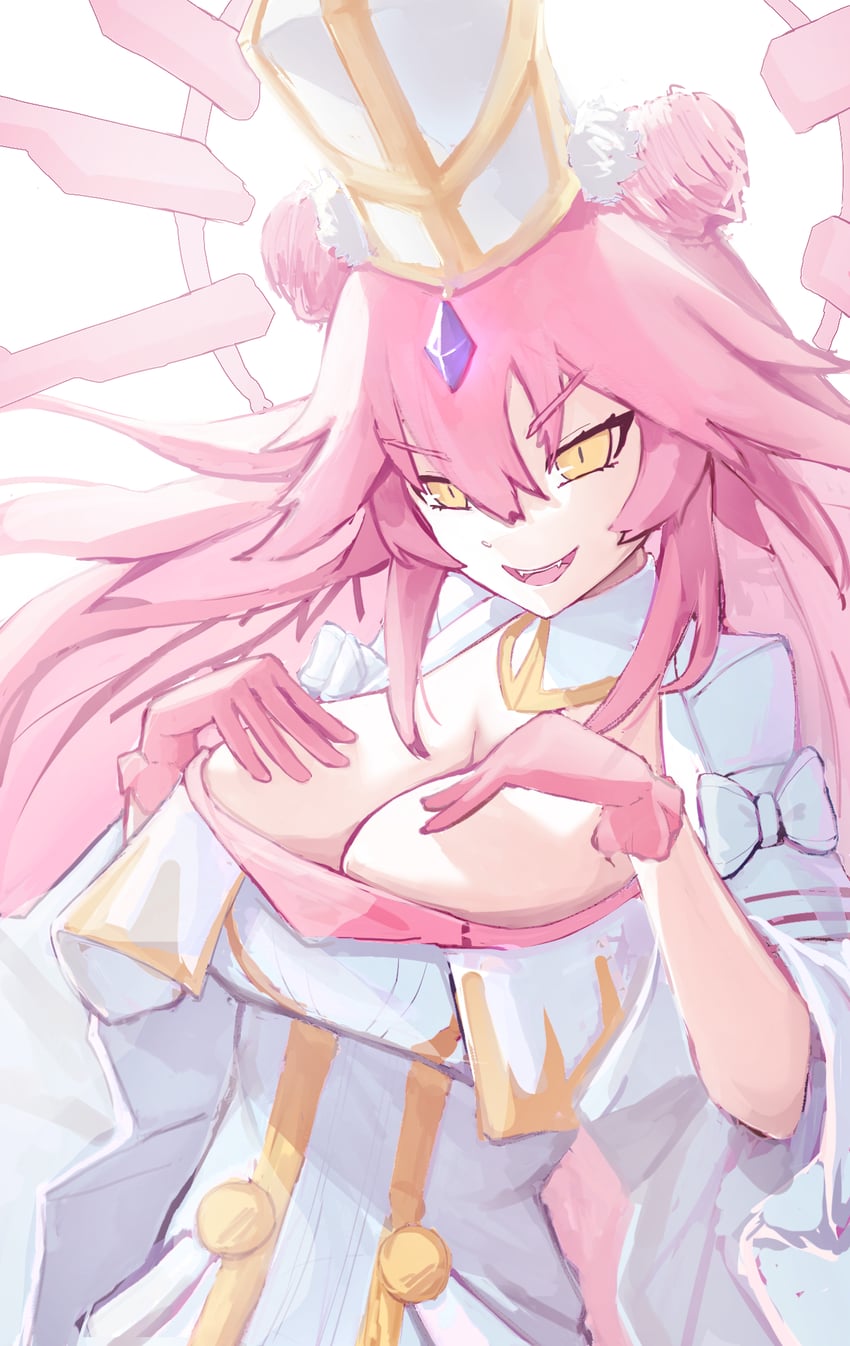 tamamo and koyanskaya (fate and 1 more) drawn by june20544782