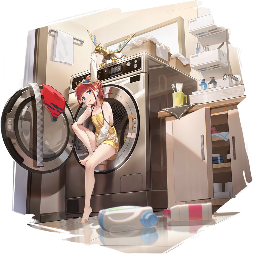asukagawa chise and goldburn (azur lane and 1 more) drawn by kurumi_(recycllamo)