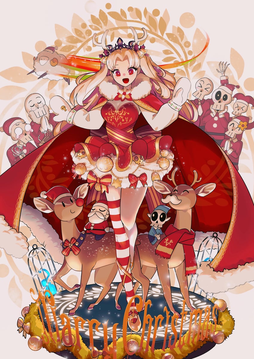 ereshkigal and zerco (fate and 1 more) drawn by monkey_jon