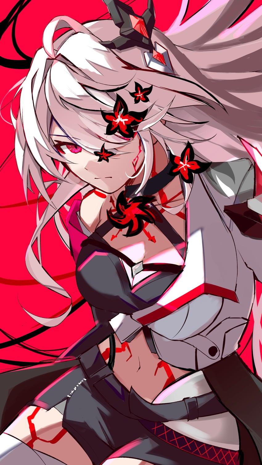 acheron (honkai and 1 more) drawn by sparks_summer